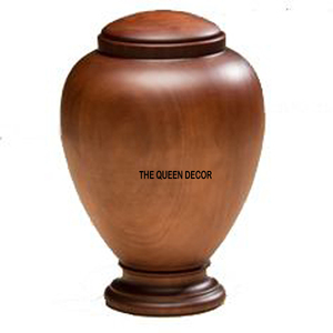 Meilleures ventes Urnes funéraires en bois naturel de haute qualité pour adultes Urnes commémoratives en bois pour cendres - Product Image 1