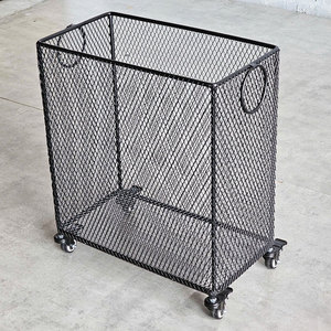Estante de Almacenamiento Móvil para Baño de Estilo Industrial Moderno KPT68023, Marco de Hierro con Recubrimiento en Polvo, Acabado de Aluminio y Acero Inoxidable, para Esquina - Product Image 2