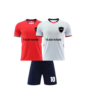 ชุดเครื่องแบบกีฬาของทีมขายส่ง-โลโก้ที่กำหนดเองแห้งเร็วเสื้อเจอร์ซีย์และกางเกงขาสั้นทนทานสำหรับทีมมืออาชีพและมือสมัครเล่น - Product Image 1