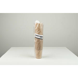 Vasos Desechables Kraft de 240cc, Papel Kraft, 20 Paquetes x 50 Unidades, B2B - Product Image 2