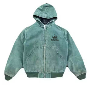 Vente en gros Service OEM Meilleure conception Sweats à capuche vintage 100% coton pour hommes Col à capuche léger pour l'hiver - Product Image 1