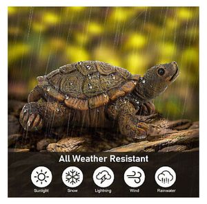 Bronze Tortue Sculpture Décoratif Showpiece Articles Ensemble de 2 Gros Solide Tortue Objets et Figurine Meilleurs Prix - Product Image 4