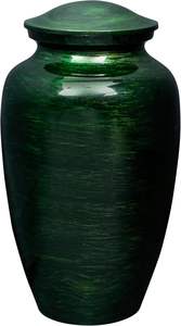 Grande urne en aluminium élégante au design moderne pour adultes Vente en gros pour l'inhumation au cimetière Crémation funéraire Finition élégante pour la sympathie - Product Image 2