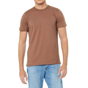 BELLA + CANVAS 3001 Logo personnalisé 100% coton à manches courtes respirant 3001 T-shirt à manches courtes en jersey unisexe pour vos conceptions uniques - Product Image 2