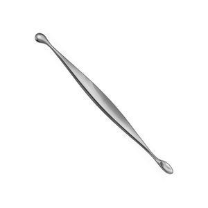 Curette à os sur mesure 170 mm 6.34 pouces Fig 1 largeur 5.2mm Curette chirurgicale à os en acier métallique réutilisable non stérile - Product Image 4