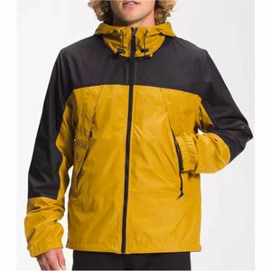 Chaqueta Cortavientos Impermeable, Chaqueta para la Nieve, Chaqueta Cortavientos de Nailon Estilo Urbano Personalizada para Hombres Adultos con Capucha - Product Image 6