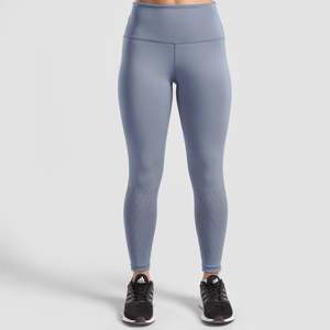 For Dynamic XXL Seamless Compression Leggings <b>Light</b> Grey with <b>Push</b>-up Feature Breathable Spandex/Nylon Custom Design Ankle - Product Image 1