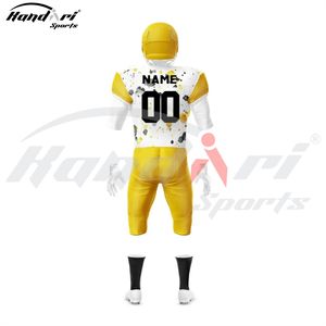 Uniforme de fútbol americano transpirable Diseño Uniforme de fútbol americano barato para jóvenes Jersey Ropa de fútbol americano - Product Image 6