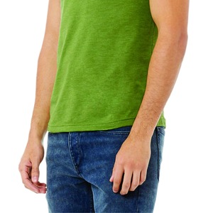 Camiseta cómoda con cuello redondo para hombre, camisetas ligeras de algodón de punto para hombre, ropa informal transpirable y para clima cálido - Product Image 5