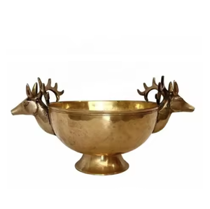 Venta caliente cuenco de Metal decorativo vajilla para servir chocolates nueces Pasta y postre fiesta en casa cuencos decorativos para servir - Product Image 3