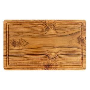 Durable Double Sided Acacia <b>Wood</b> Cutting <b>Board</b> with <b>Solid</b> Handle Custom Rectangular Chopping <b>Board</b> for Kitchen Tasks - Product Image 1