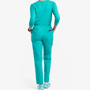 <b>Nursing</b> Scrubs Jogger Pants Spandex Hospital Multi-Pockets <b>Trouser</b> - Product Image 2