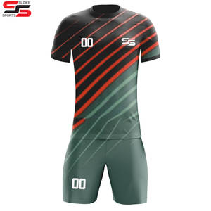 Impression par sublimation personnalisée Chemises d'entraînement de football pour hommes T-shirts de football pour adultes Kits de football respirant à manches courtes pour les jeunes - Product Image 5
