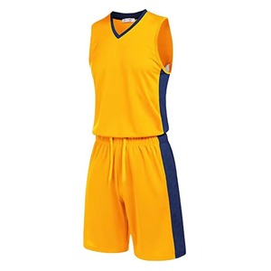 Men's Custom 100% Polyester Basketball Jersey <b>Heat</b>-Transfer Printed Breathable Lightweight Quick Dry Sportswear Singlet - Product Image 2