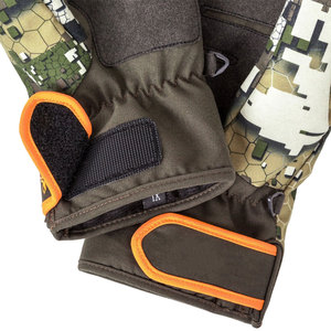 Gants unisexes mi-lourds en cuir camouflage Blizzard personnalisés imperméables hiver manchette Velcro respirant coupe-vent pour toucher vêtements de chasse - Product Image 3