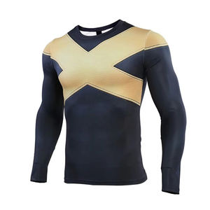 Camisetas de Compresión Ligeras y Ajustadas para Hombre, Color Personalizado, Camisetas de Compresión de Alta Calidad - Product Image 1