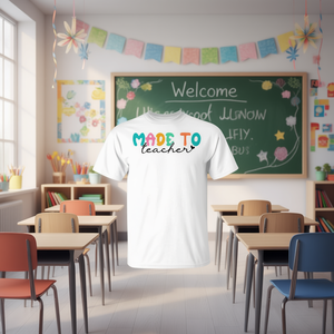 Camiseta hecha para profesores, regalo para el primer día de clases - Product Image 3