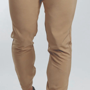 Vendeurs de golf Vente en gros Pantalon formel extensible Performance Pantalon loup surdimensionné à séchage rapide et respirant pour hommes avec taille personnalisée - Product Image 5