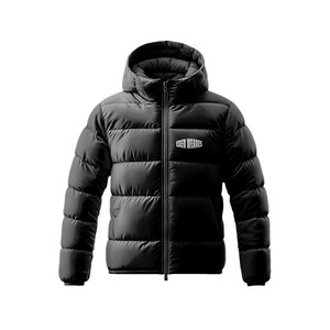 Veste d'hiver personnalisée de haute qualité pour hommes respirante matelassée à fermeture éclair toile chauffante support à capuche bulle respirante polyvalente pour l'extérieur - Product Image 3