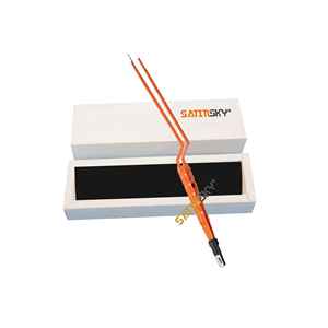 Pinzas de Coagulación Bipolares de 14 cm, Instrumentos Dentales con Certificación CE Clase III, Manuales, de Acero Inoxidable, Satinsky Premium - Product Image 1