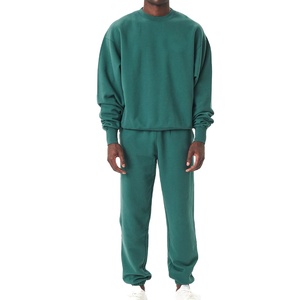 2025 invierno mejor Material de talla grande trajes de sudor para hombres Venta caliente al por mayor en adultos patrón sólido temporada de invierno - Product Image 1