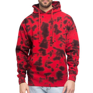 Sudadera con capucha personalizada Unisex de alta calidad para hombre, Sudadera con capucha de tamaños personalizados Mineral Wash Tie Dye Activewear - Product Image 5
