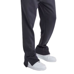 Vêtements de sport d'hiver de bonne qualité, logo personnalisé imprimé, 100% coton respirant, léger, services OEM, vente en gros, survêtement pour homme - Product Image 4