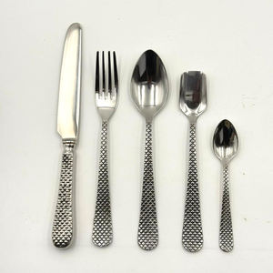 Ensemble de couverts en acier inoxydable moderne, couverts de haute qualité pour la cuisine et la salle à manger, au meilleur prix de gros - Product Image 6