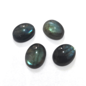 4 Piezas de Labradorita Gris Natural de 18x14mm, Cabujón Ovalado de 45.65 Quilates, Iroc Sales, Gema de Alta Calidad de África, US$15.65 - Product Image 1