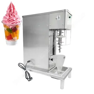 Fruit Frozen Yogurt Ice Cream Mixer Machine Frozen Yogurt Real Fruits Ice Cream Blender swirl ice Cream Blender