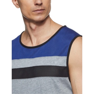 Nouvelle mode personnalisée été pour hommes gilet en coton débardeur vêtements de sport respirant musculation hommes débardeur - Product Image 4