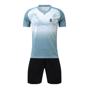 2023 Uniforme de fútbol unisex con logotipo personalizado Superventas Servicio OEM Nuevo diseño Ropa de fútbol para hombres para adultos Asequible - Product Image 1