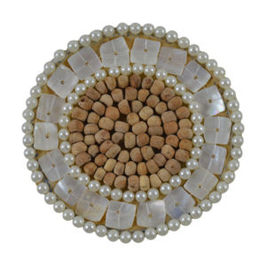 Professional Design Strawberry Shaped Colorful <b>Glass</b> Beaded <b>Coaster</b> for Table Decors in Wedding Parties & Restaurants - Product Image 5