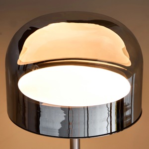 Moderna sala de estar de lujo decoración del hogar elegante forma de hongo lámpara de pie de tela blanca elegante soporte dorado LED para uso en el hogar y la Oficina - Product Image 4