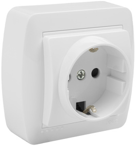 Base bipolare da superficie con serie TTL Mural bianca (Solera MUR60U) - Product Image 1