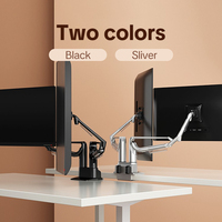 Swelix K200 Design entièrement en aluminium Support double de qualité supérieure pour écrans 24 "-34" Nouveau produit Nouveau style