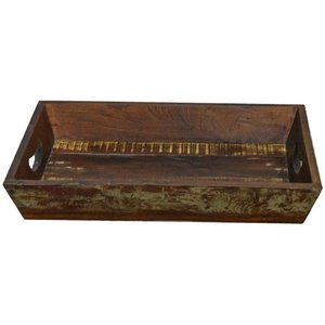 Bandeja de servicio de lujo, bandeja grande de madera para servir té, bandeja para servir alimentos, fábrica, venta al por mayor, restaurante y suministros para hoteles de SCI - Product Image 1