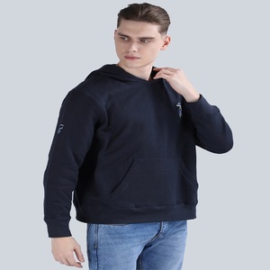 Logo personnalisable imprimé sweats à capuche surdimensionnés pour hommes poids lourd nouvelle polaire décontractée directe ODM exportateurs approvisionnement - Product Image 1