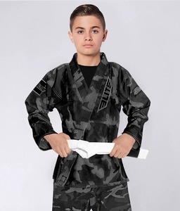 Enfants Patch Brésilien Jiu Jitsu Gi BJJ Uniforme Léger Arts Martiaux Kimono Pour Enfants Adultes Formation Grappling Compétition - Product Image 1