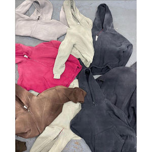 Zipper <b>Hoodie</b> Streetwear Custom Blank 500 Gsm <b>Hoodie</b> <b>Pink</b> Sun Faded Acid Wash Boxy Zip up Distressed Zip <b>Hoodie</b> for <b>Men</b> - Product Image 6