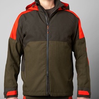 Jaket Berburu Kamuflase Soft Shell Pria Dewasa untuk Musim Dingin, Tahan Air, Tahan Angin, Bernapas, Cetak Kustom