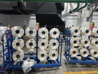 AA faible retrait 420D/72F blanc brut 100% recyclé haute ténacité industriel Nylon6.6 FDY pré-consommateur industriel pour cordon de pneu