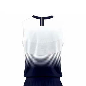 Uniforme de volleyball imprimé de logo personnalisé de haute qualité uniforme de volleyball 100% polyester matériel vêtements de sports de plein air - Product Image 6