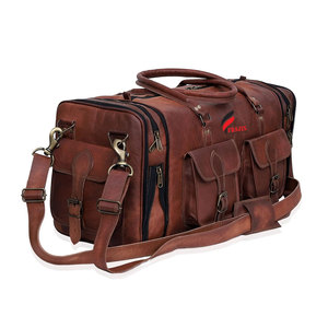 Leather Training <b>Bag</b> Men <b>Weekend</b> <b>Travel</b> <b>Bag</b> High Quality Leather Training <b>Bag</b> Handmade Cowhide - Product Image 2