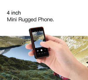 4 inch Octa Core IP68 ip69k 4GB + 64GB Dual Sim mini kích thước 4 gam LTE Android 14 Rugged điện thoại thông minh với NFC - Product Image 3