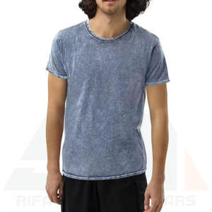 Camisetas de Manga Corta de Algodón 100% para Hombre, Diseño Nuevo, Personalizadas, Casuales, Lavado Ácido, Tejidas, de Alta Calidad, Transpirables, Corte Regular - Product Image 2