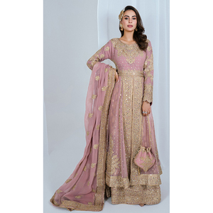 knee length dresses for ladies OPEN FRONT DRESS – LES FLEURS STUDIO main image 1