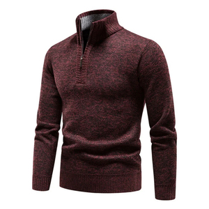 OEM Sweat-shirt à capuche en coton mélangé avec col en molleton personnalisé pour hommes - Product Image 3