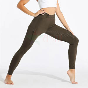 Leggings d'équitation pour femmes, antidérapants, imperméables, coupe-vent, entraînement équestre, longueur complète, confortables, jodhpur de sport - Product Image 3