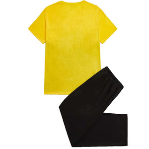 เสื้อยืดสีสำหรับผู้ชายชุดกางเกงขาสั้นสำหรับผู้ชายชุด2ชิ้นไซส์ใหญ่พิเศษชุดใส่ได้พอดีตัวสำหรับฤดูร้อนออกแบบโลโก้ได้ตามต้องการ - Product Image 2